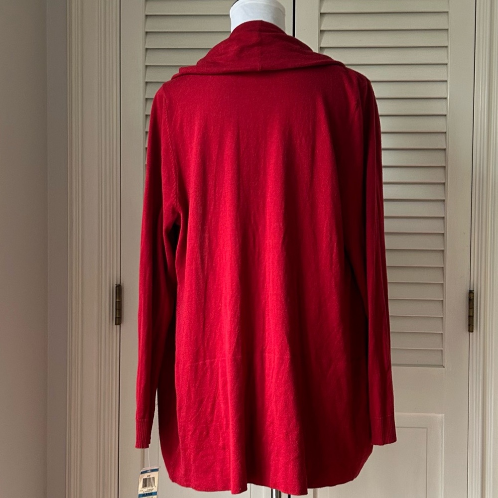 INC red cardigan NWT - Picture 7 of 7